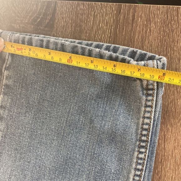 Mens 34x32 Signature Levi Strauss & Co Reg Straight Blue Jeans - Picture 14 of 16